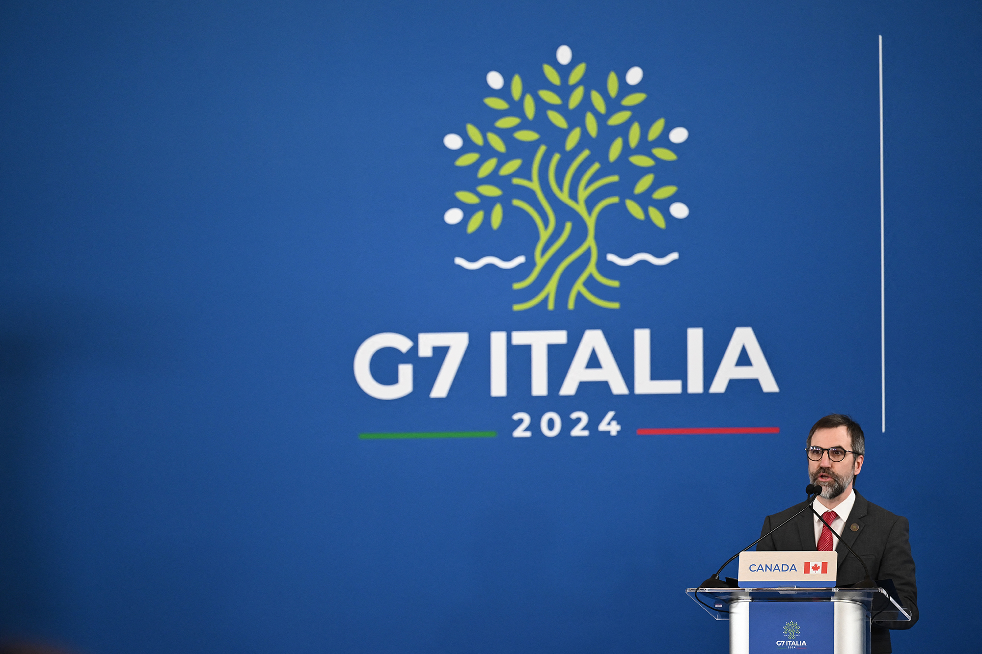 Kanadas Umweltminister Steven Guilbeault in Turin