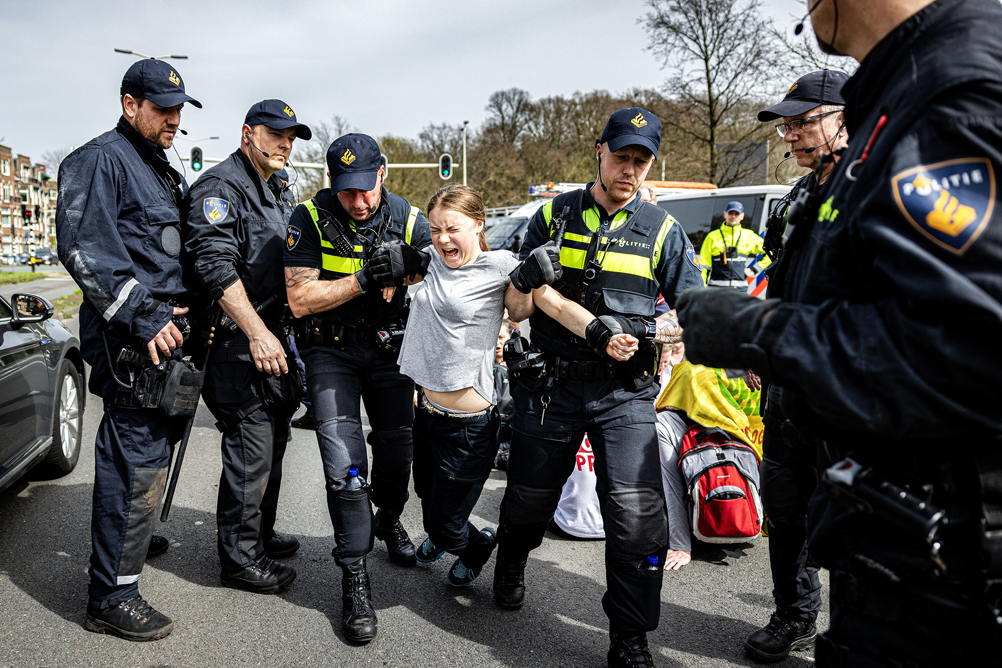 Greta Thunberg vorläufig in Den Haag festgenommen