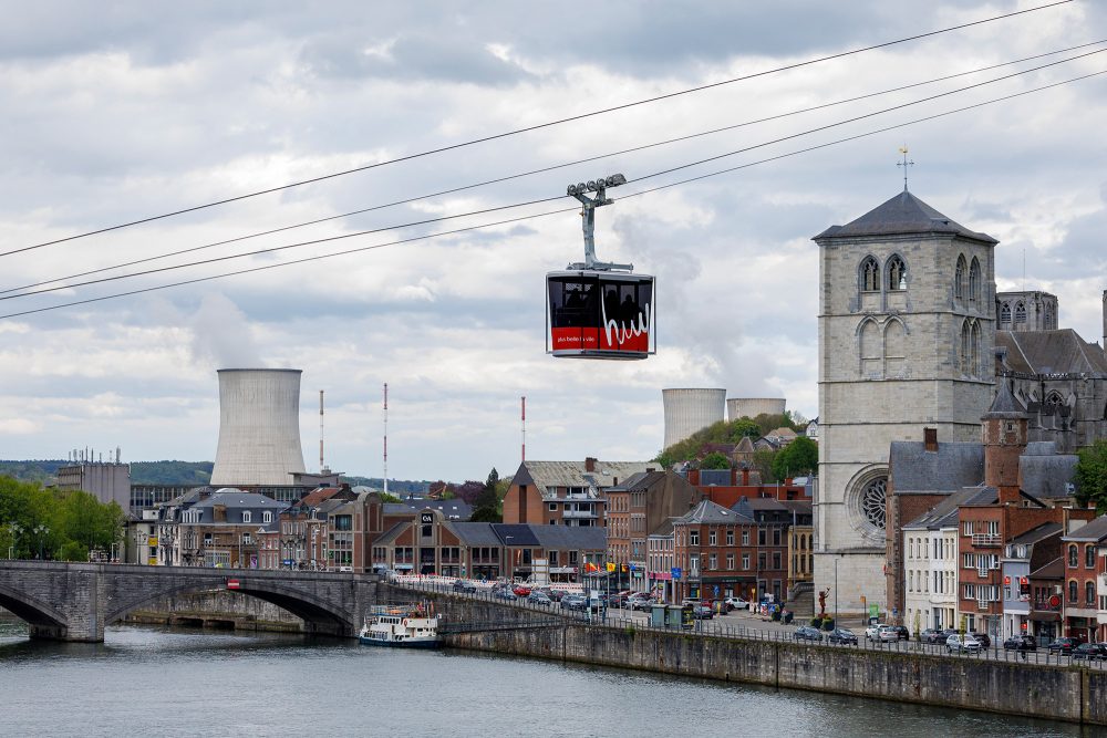 Die neue Seilbahn in Huy