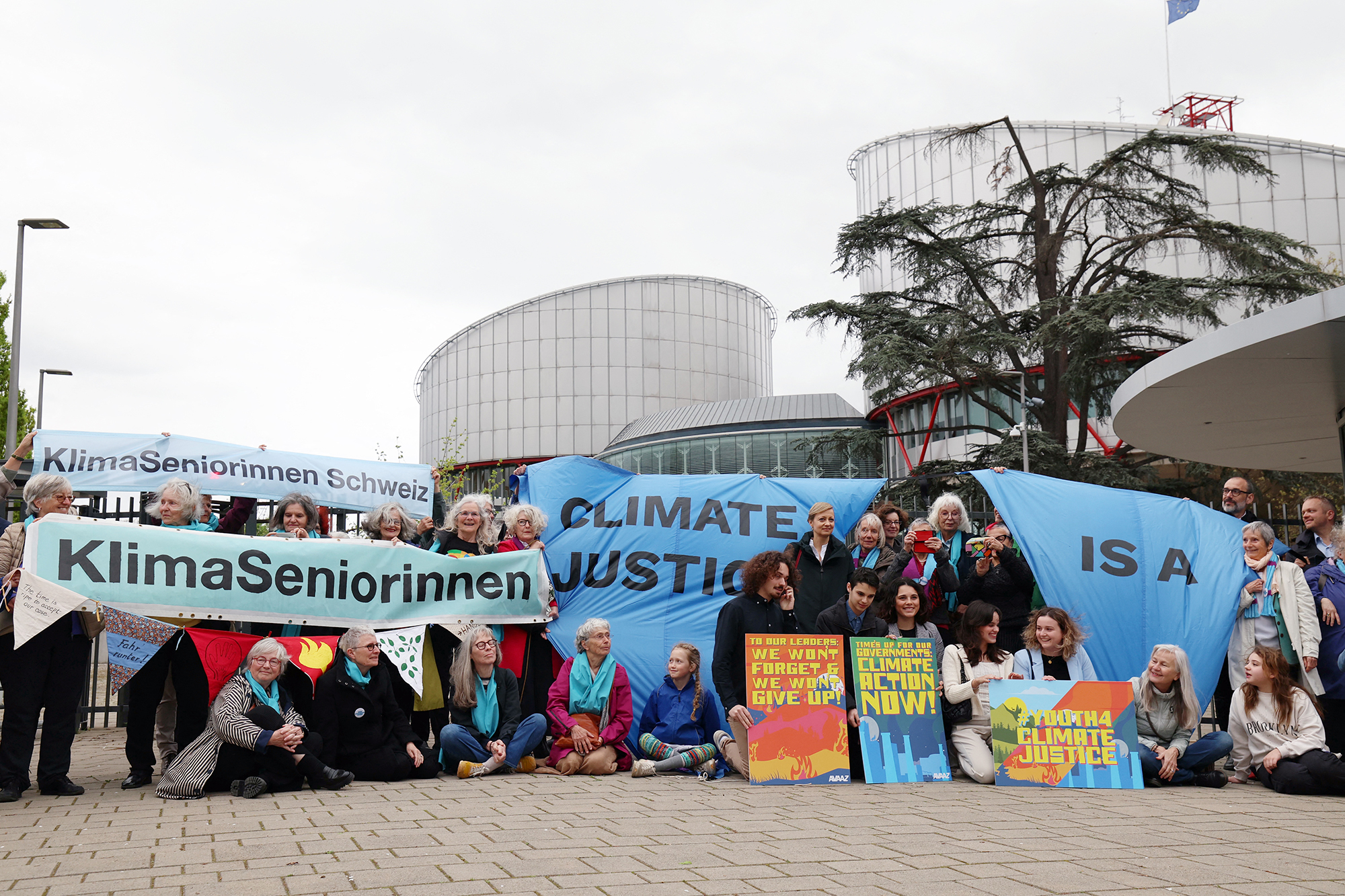 Klimaseniorinnen vor dem Europäischen Gerichtshof für Menschenrechte
