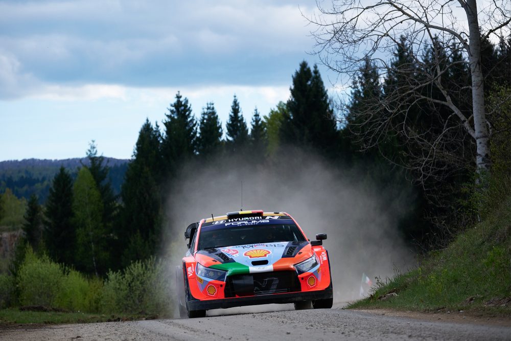 Thierry Neuville/Martijn Wydaeghe im Hyundai bei der Rallye Kroatien