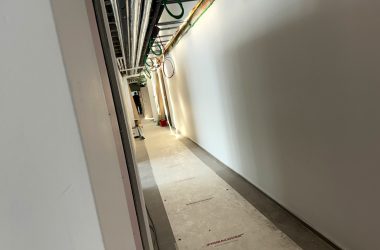 Umbauarbeiten im Gebäude von ÖSHZ, Haushaltsschule und Lebensmittelbank am Limburger Weg in Eupen