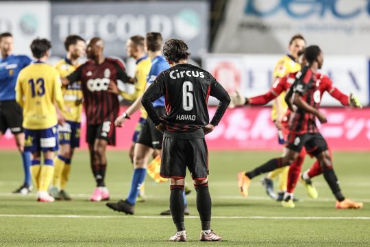1. Division A: Sint-Truiden gegen Standard Lüttich