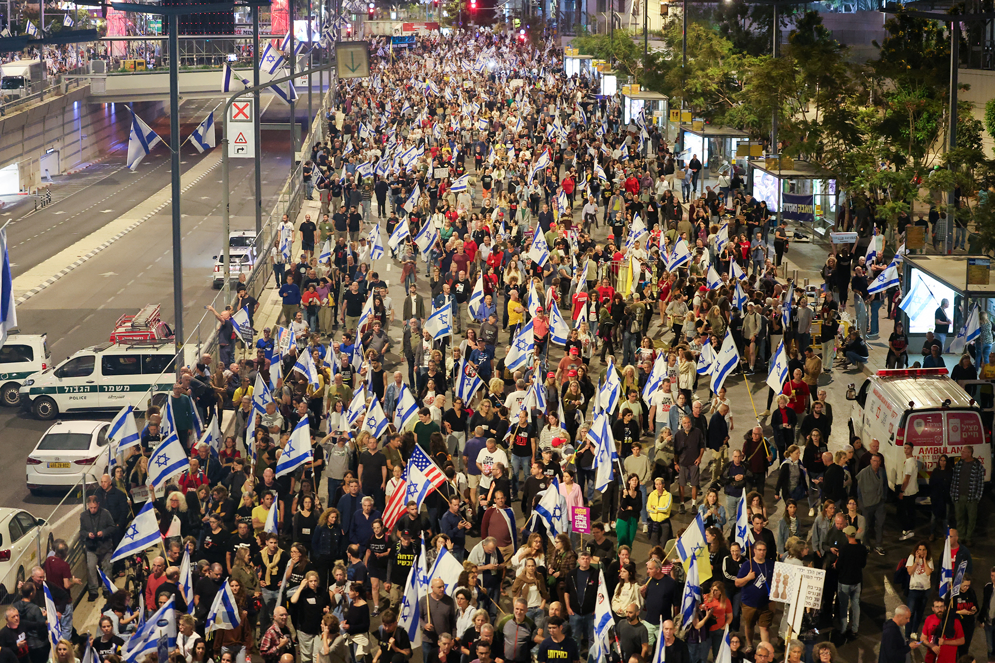 Demonstration in Tel Aviv