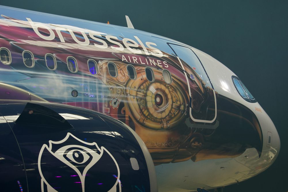 Der "Amare"-Flieger für Tomorrowland