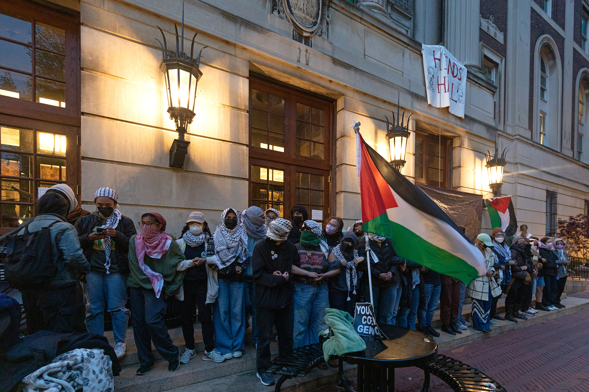 Propalästinensische Proteste an der New Yorker Elite-Universität Columbia