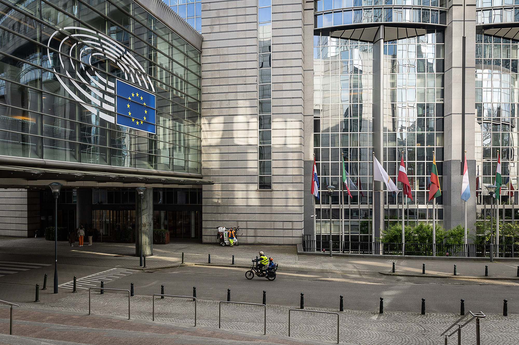 EU-Parlamentsgebäude in Brüssel