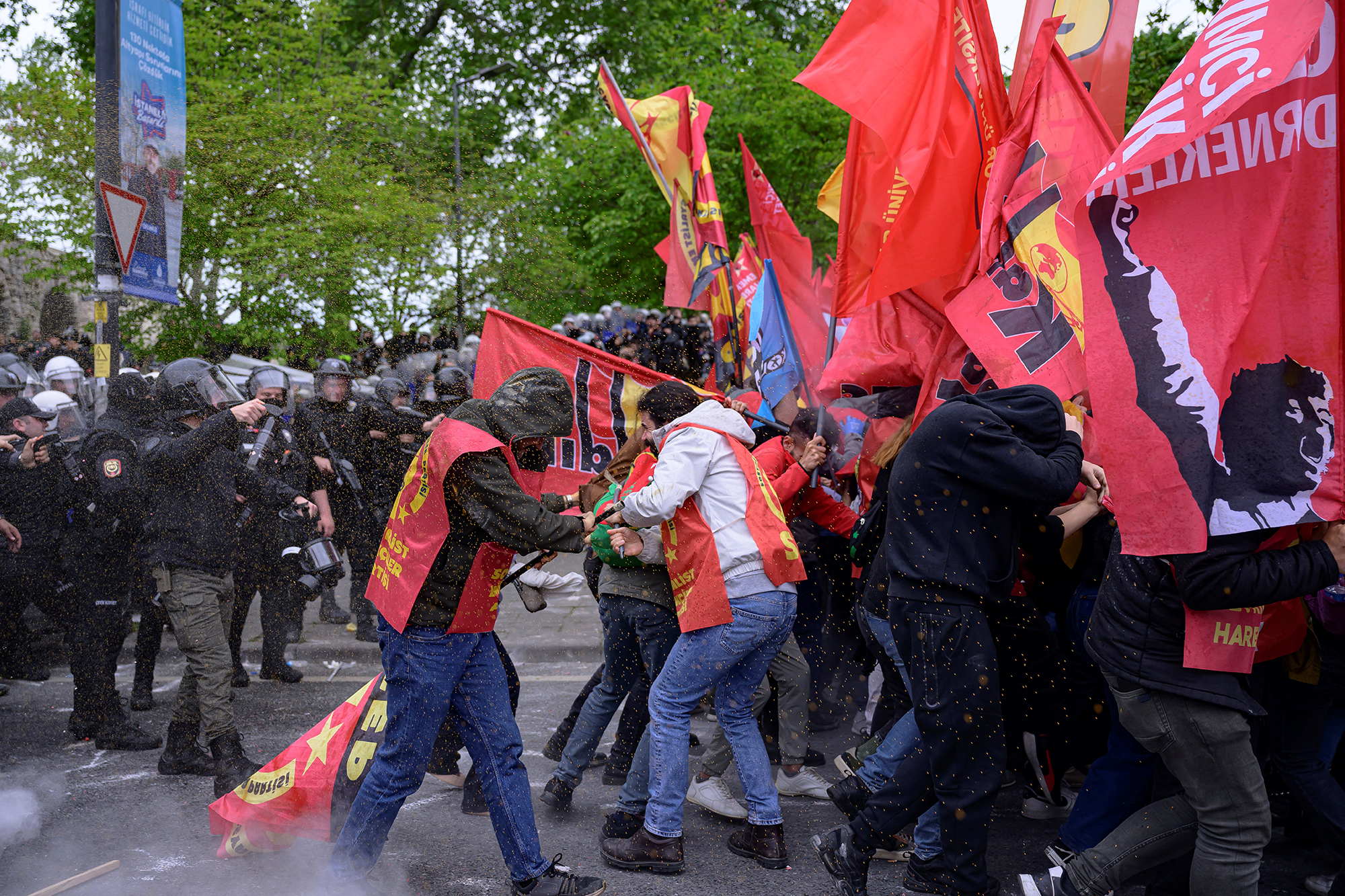 1. Mai-Demonstrationen in Istanbul