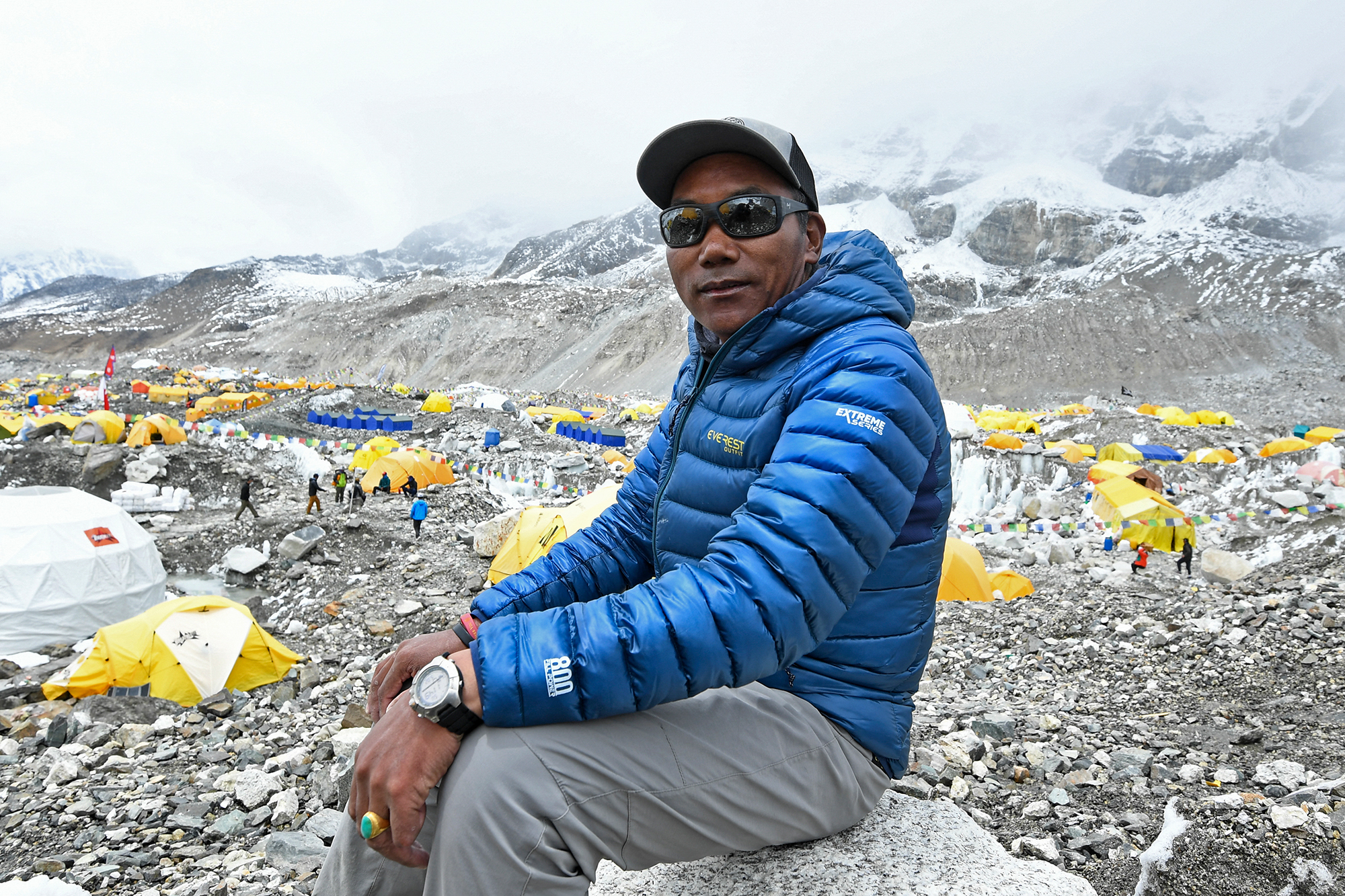 Rekordhalter mit 30 Mount-Everest-Besteigungen: Kami Rita