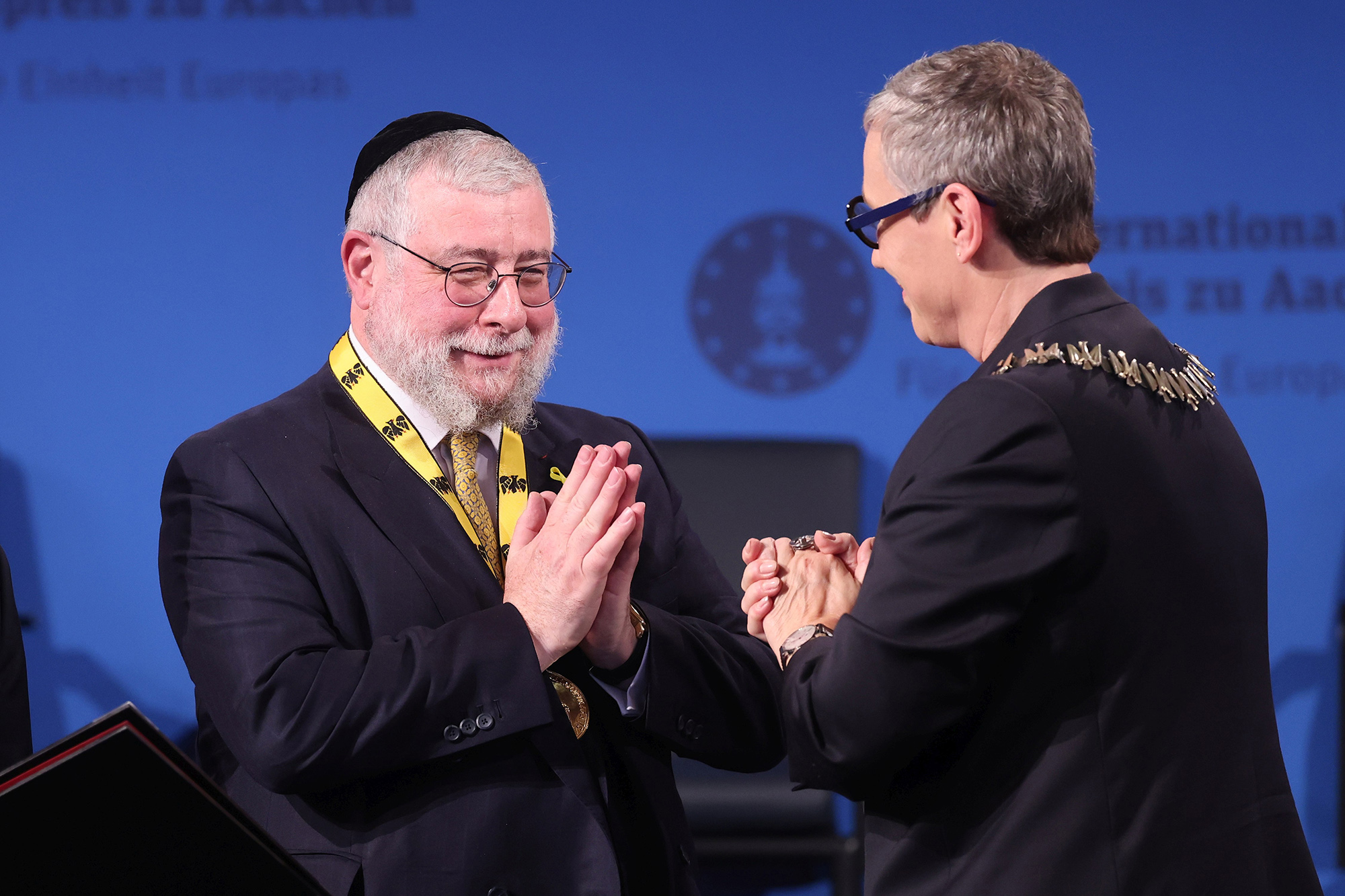 Internationaler Karlspreis zu Aachen 2024 geht an Oberrabbiner Pinchas Goldschmidt