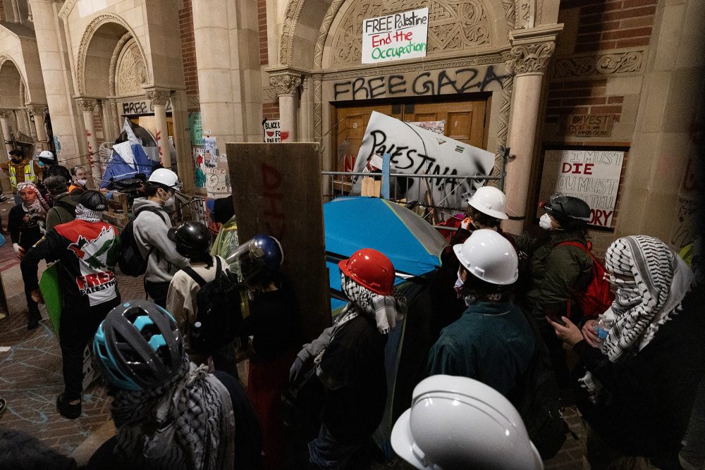 Propalästinensische Proteste an der University of California in Los Angeles