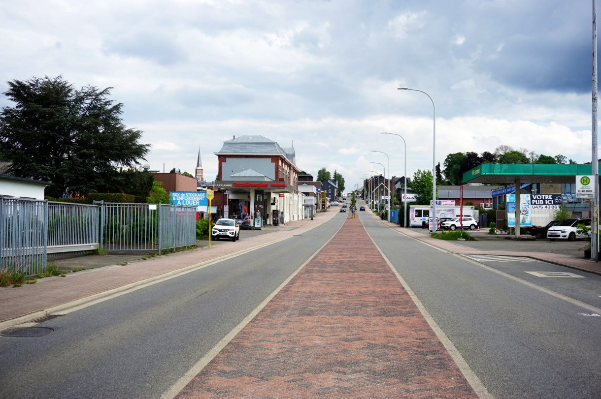 Lütticher Straße in Kelmis