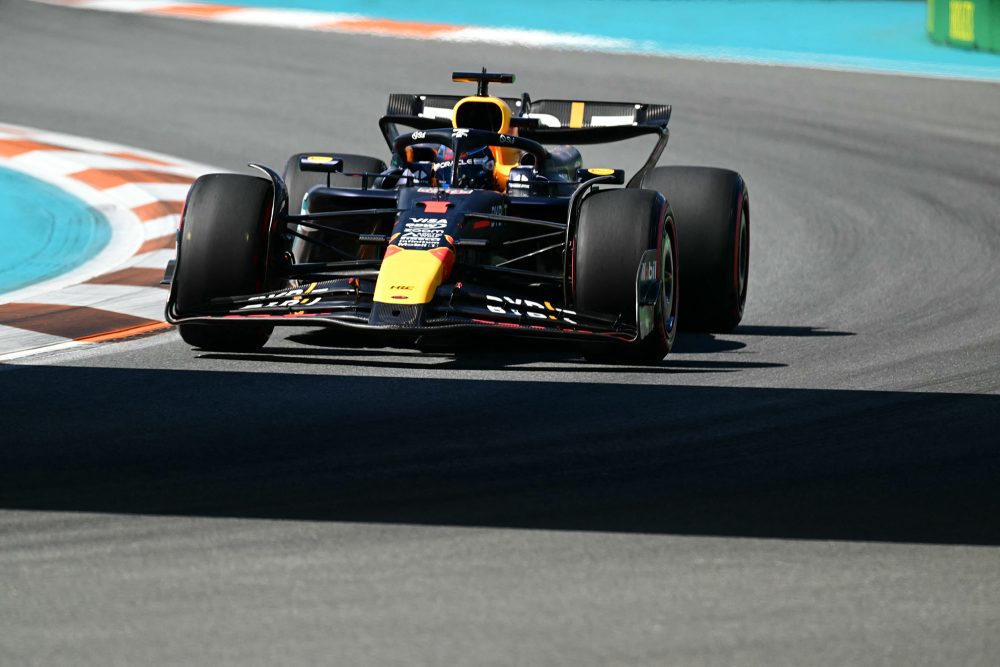 Max Verstappen beim Qualifying für den GP Miami