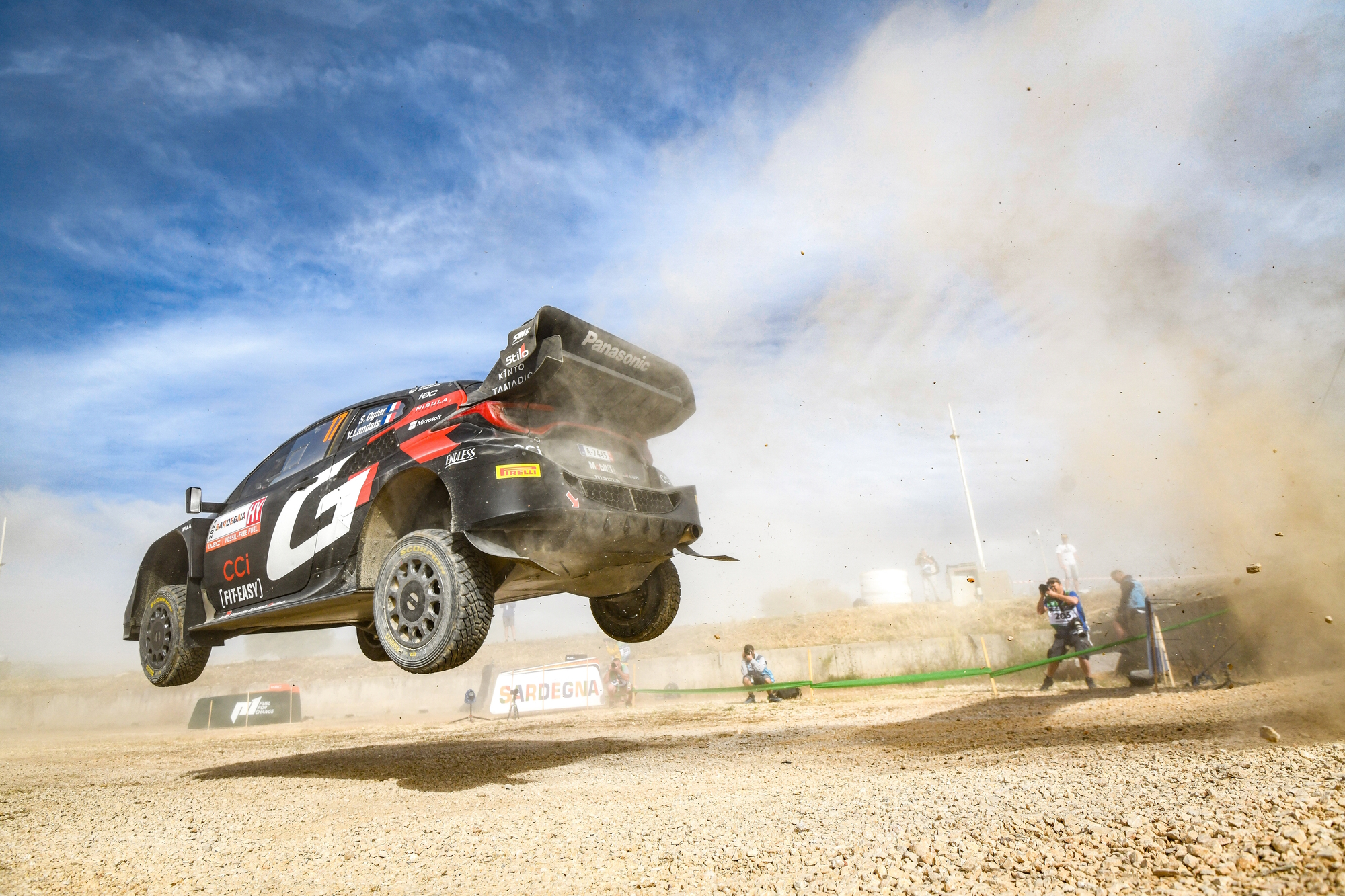 Sébastien Ogier/Vincent Landais bei der Rallye Sardinien