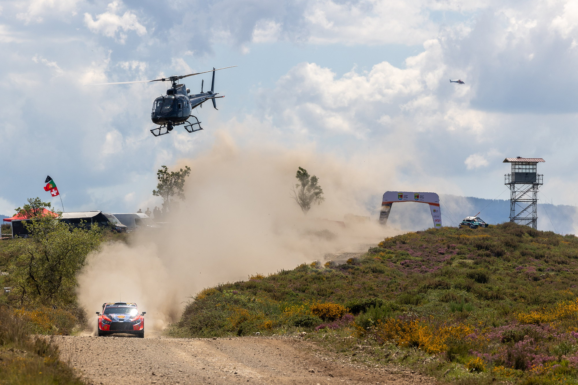 Ott Tänak/Martin Jarveoja bei der Rallye Portugal