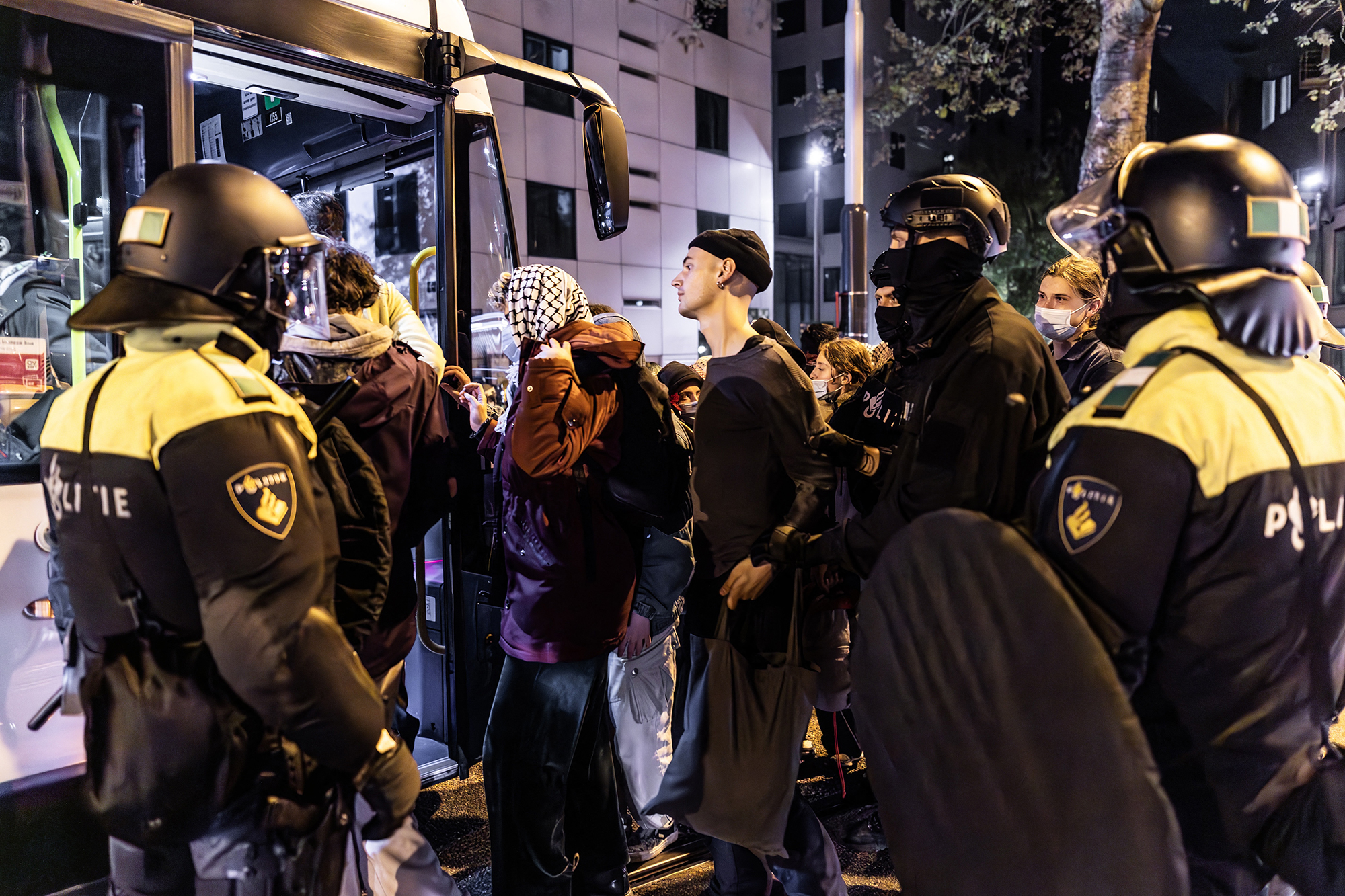 Propalästinensische Proteste an der Universität Amsterdam aufgelöst