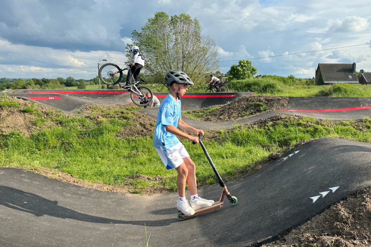 Bleyberg hat jetzt einen "Pumptrack"