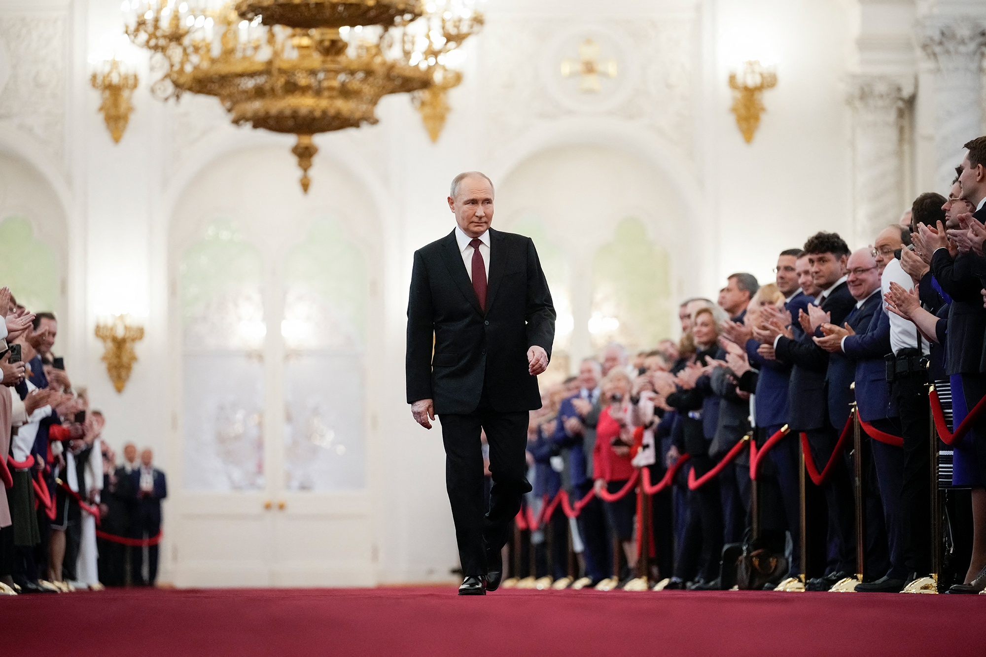 Vereidigung von Wladimir Putin am 7. Mai 2024