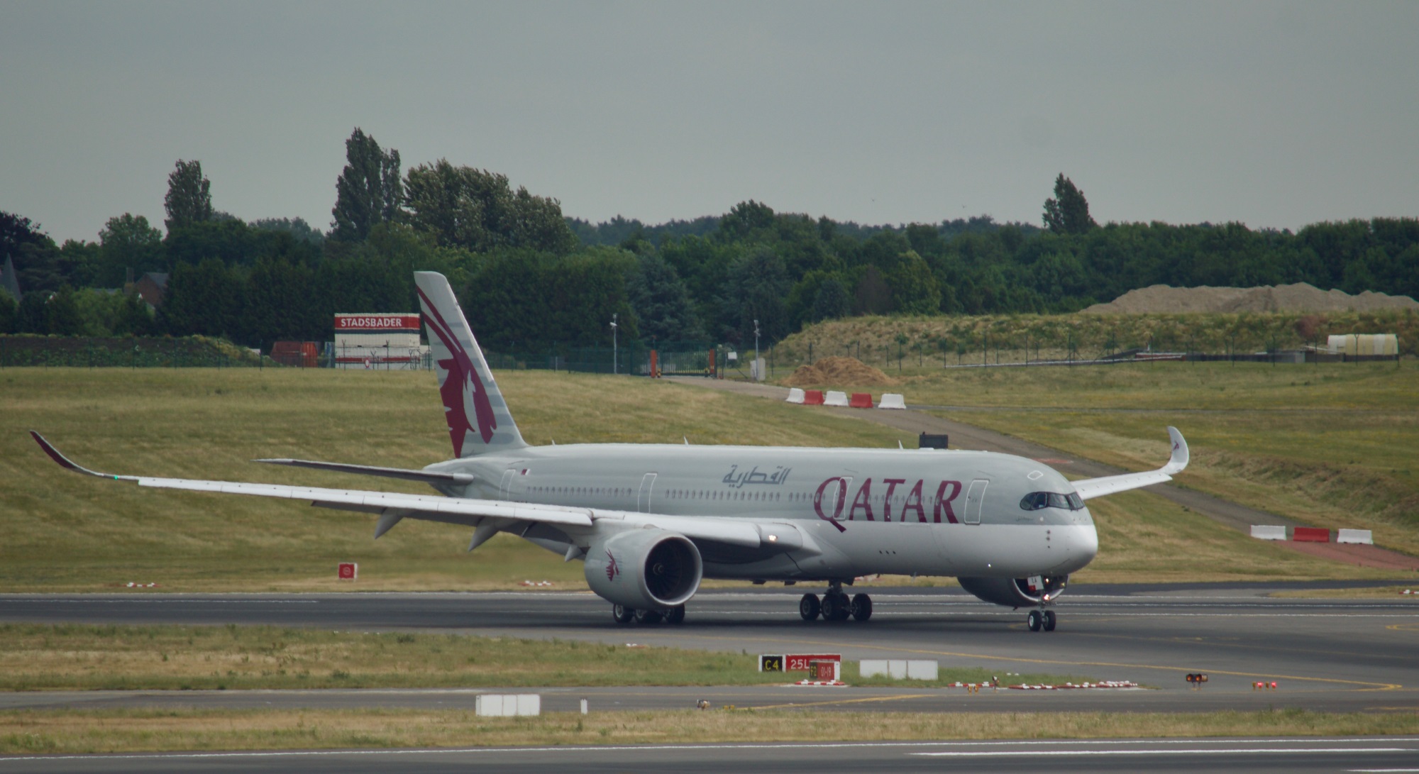 Flugzeug der Qatar Airways