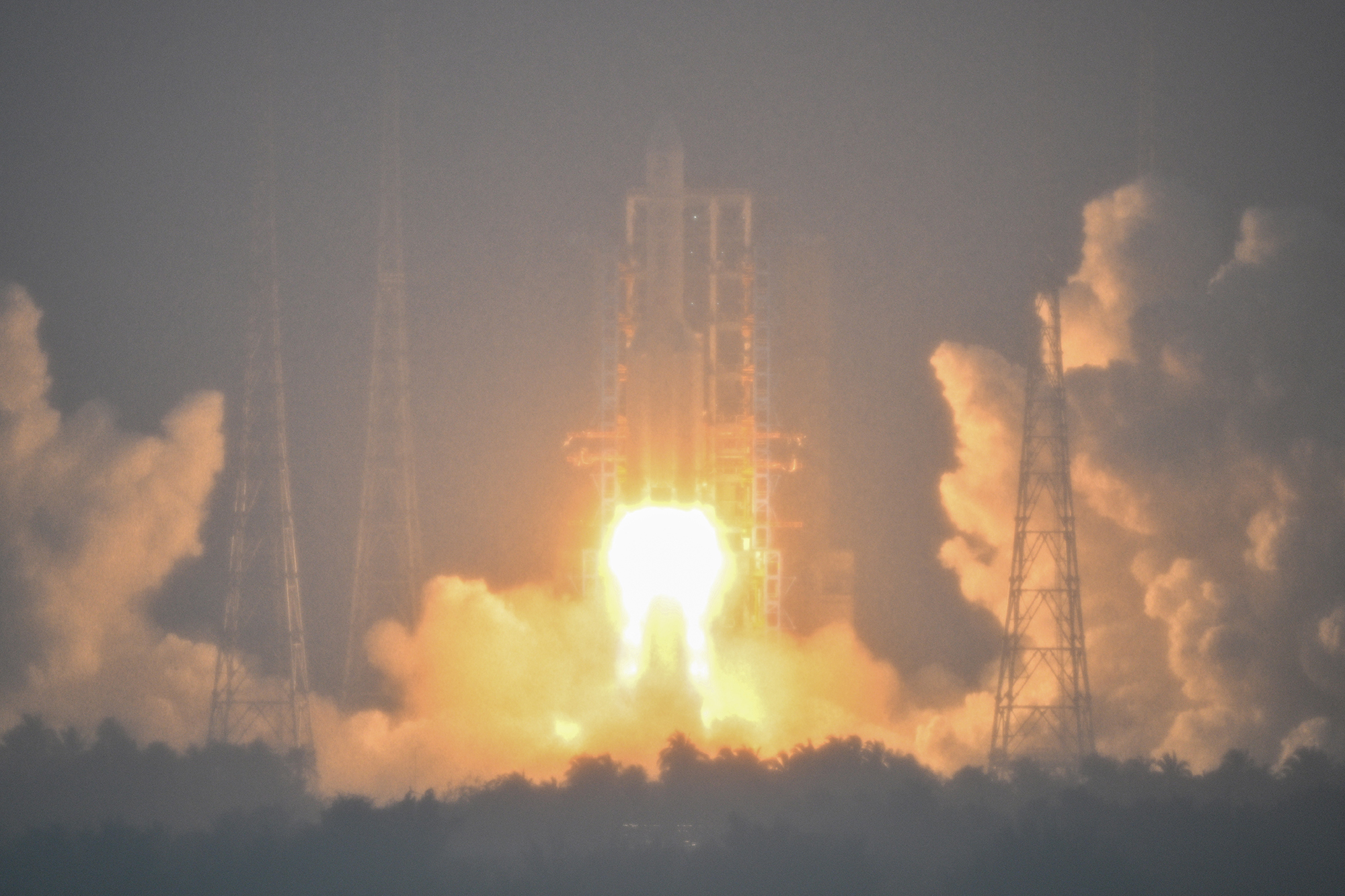 Start der chinesischen Raumsonde "Chang'e 6" am 3. Mai 2024