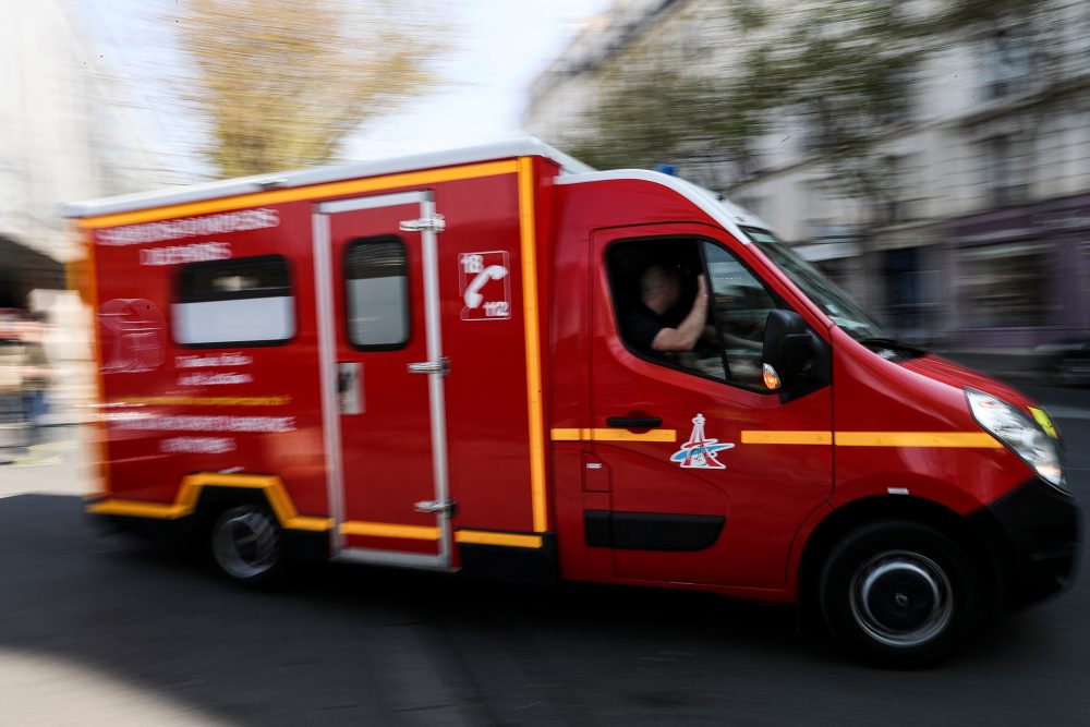 Französischer Rettungswagen