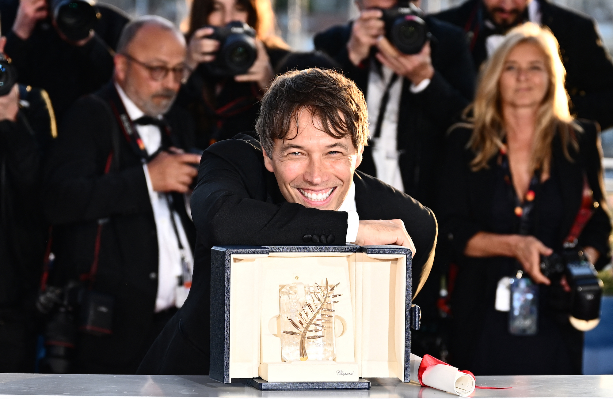 Goldene Palme für Sean Baker (Bild: Loic Venance/AFP)