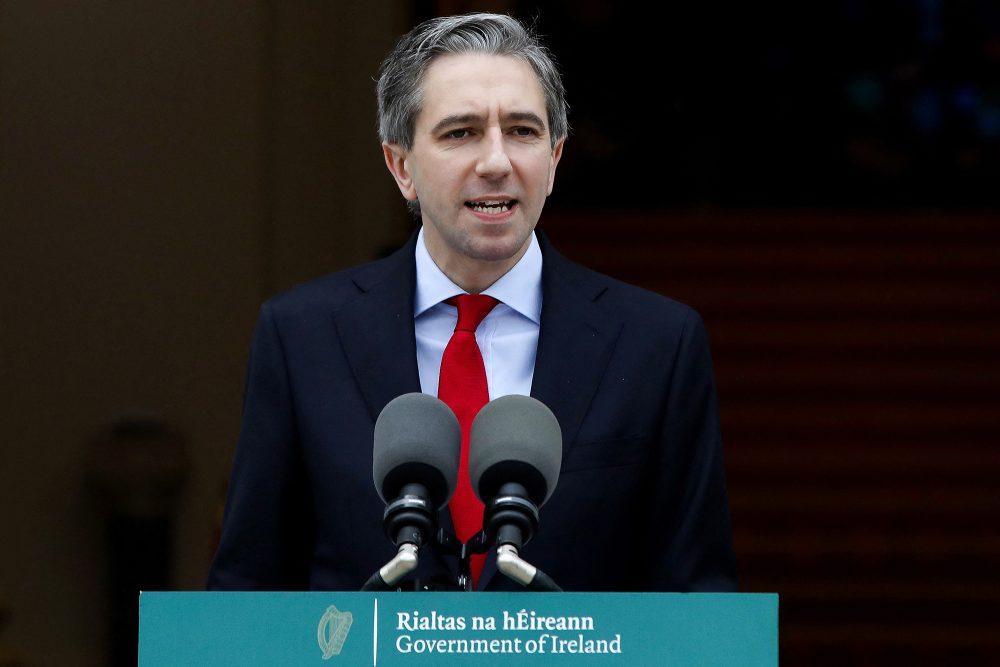 Irlands Premierminister Simon Harris