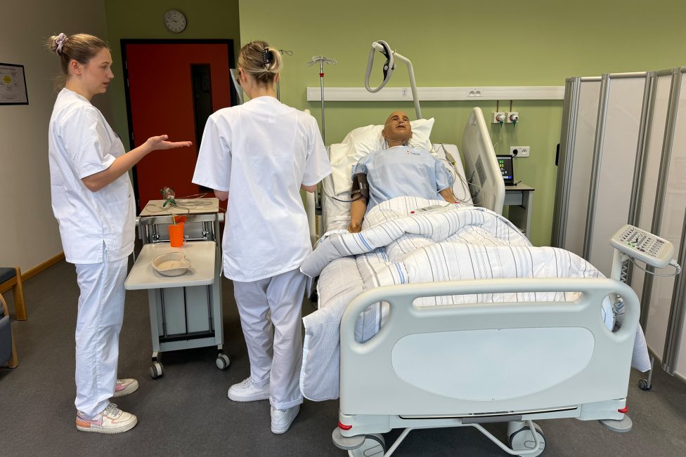 Simulationslabor für Krankenpflege an der AHS