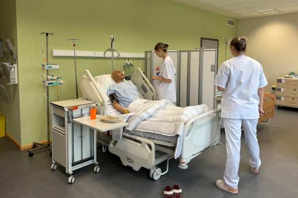 Simulationslabor für Krankenpflege an der AHS