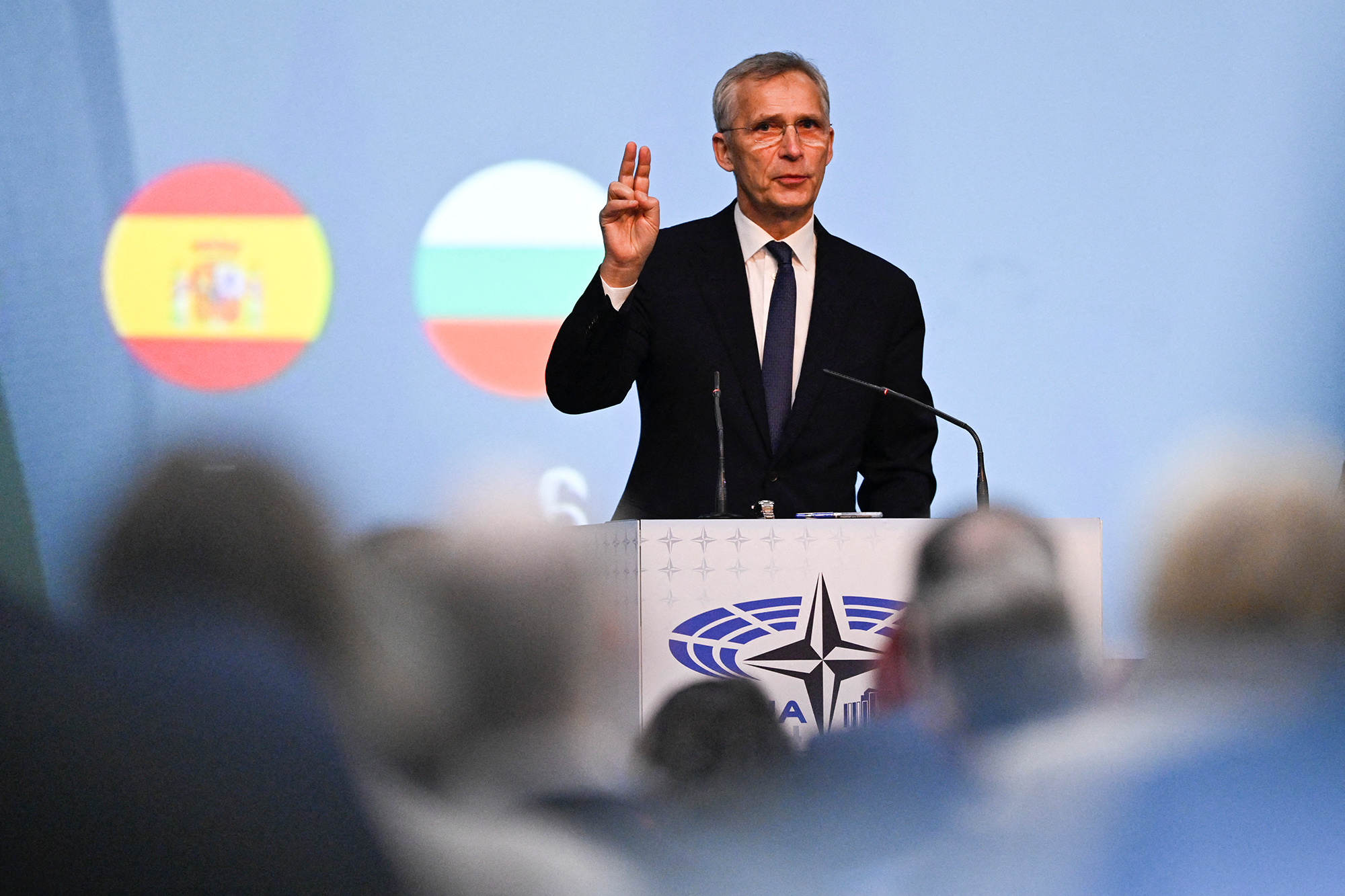 Nato-Generalsekretär Jens Stoltenberg in Sofia