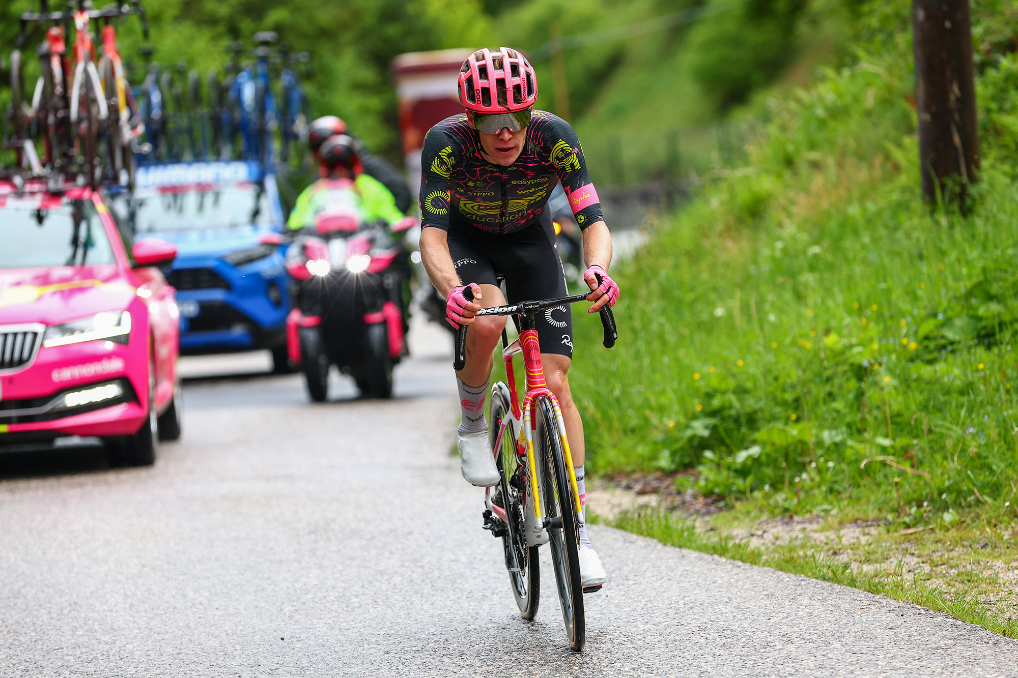 Georg Steinhauser gewinnt die 17. Etappe beim Giro d'Italia