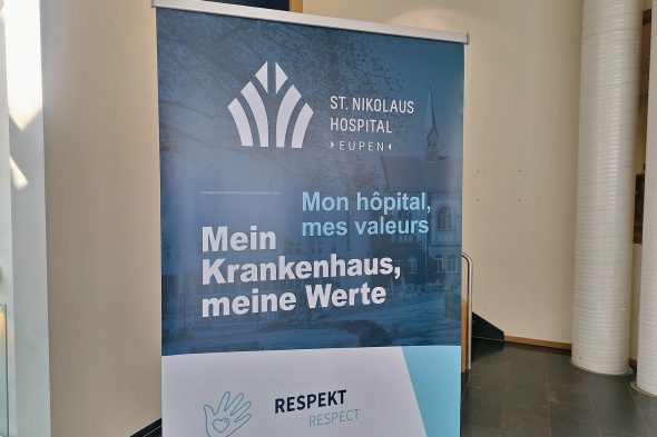 Im St.-Nikolaus-Hospital in Eupen