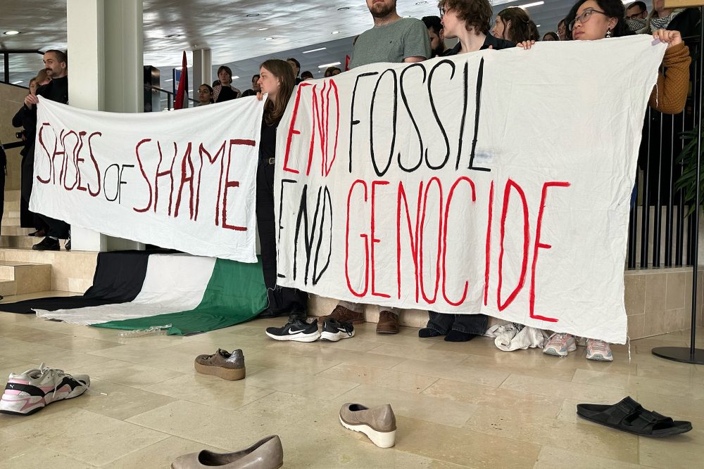 Studentenproteste an der Uni Gent