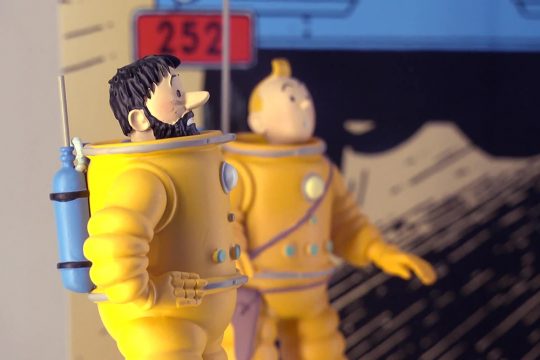 Blick in die Ausstellung in Spa