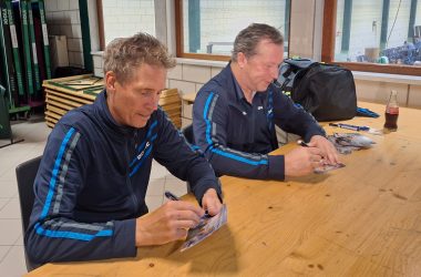 Jan-Ove Waldner und Jörgen Persson (Bild: Moritz Korff/BRF)