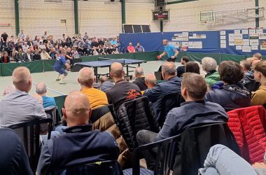 Jan-Ove Waldner und Jörgen Persson (Bild: Moritz Korff/BRF)