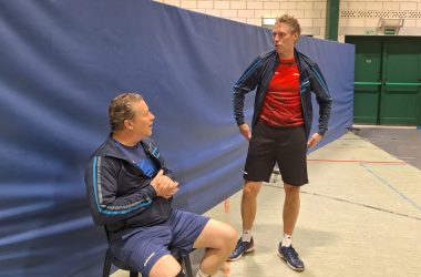 Jan-Ove Waldner und Jörgen Persson (Bild: Moritz Korff/BRF)