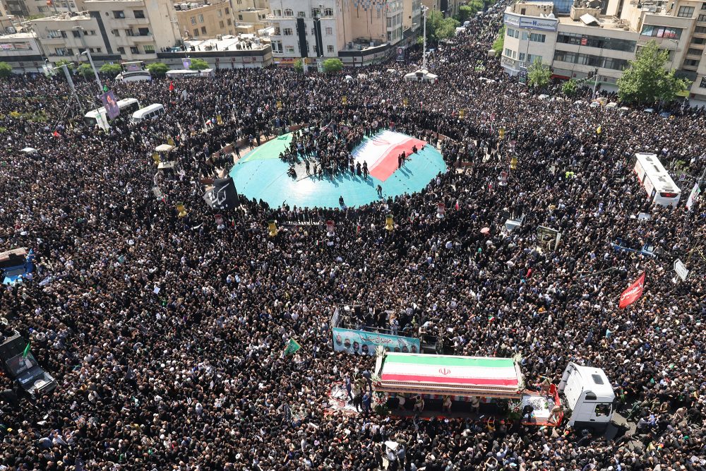 Präsidenten Ebrahim Raisi in Teheran