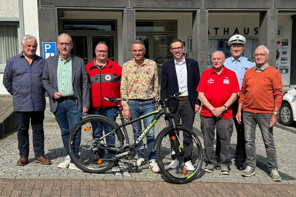 Vorstellung des Radrennens "Triptyque Ardennais" in Hellenthal