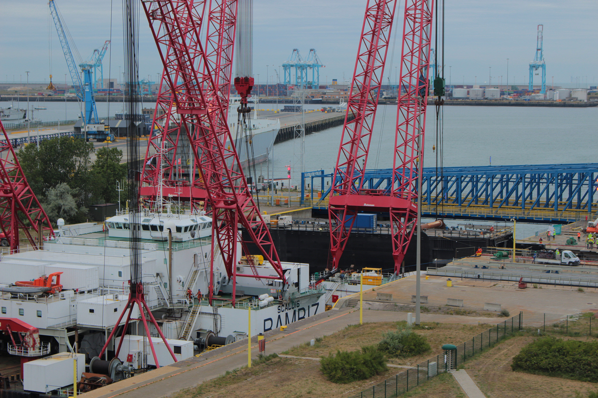 Der Hafen von Zeebrugge