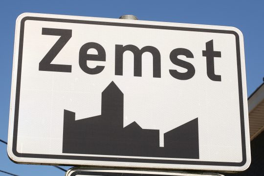 Ortsschild von Zemst