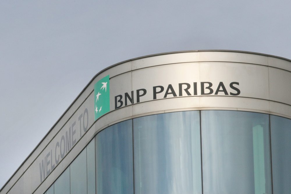 Logo der französischen Großbank BNP Paribas