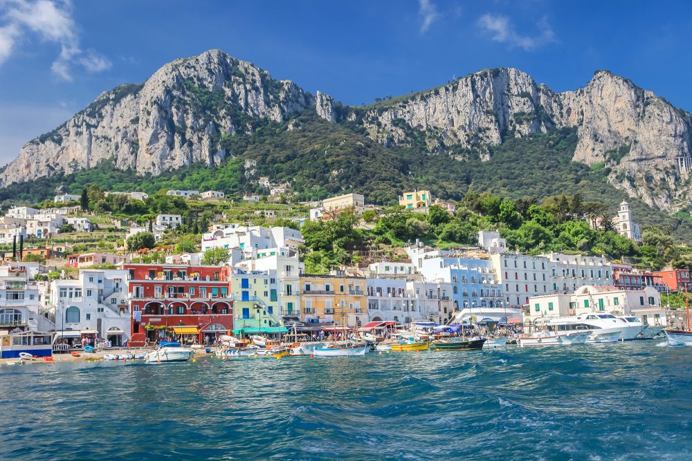 Die italienische Insel Capri