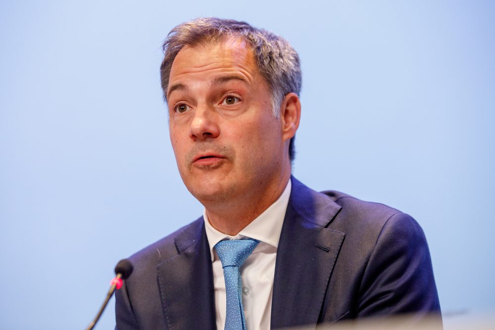 Premierminister Alexander De Croo