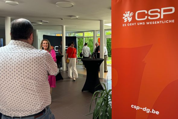 CSP-Parteizentrale im Kolpinghaus in Eupen