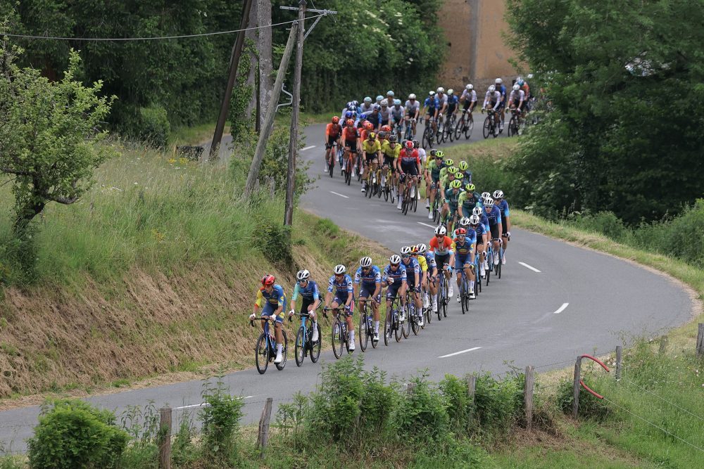 Fünfte Etappe des Critérium du Dauphiné vor dem Abbruch