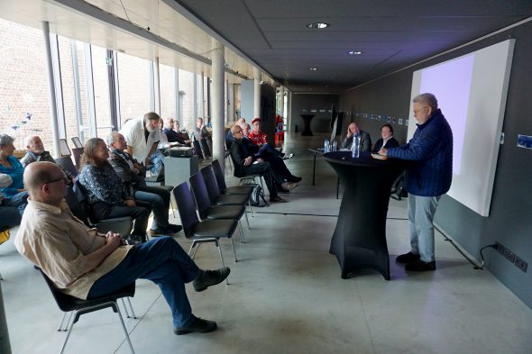 Vorstellung der Anthologie "Deutsche Literatur aus Ostbelgien" im Alten Schlachthof in Eupen