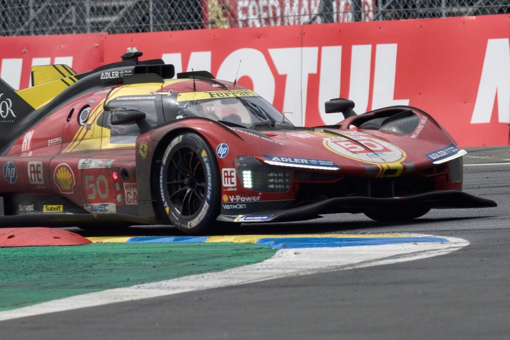 Antonio Fuoco im Ferrari