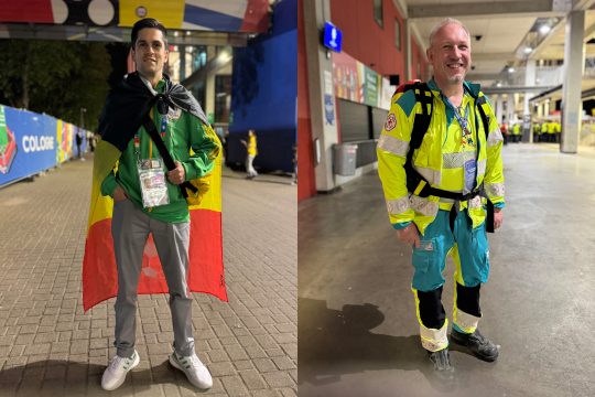 Patrick Hullin und Patrick Sarlette