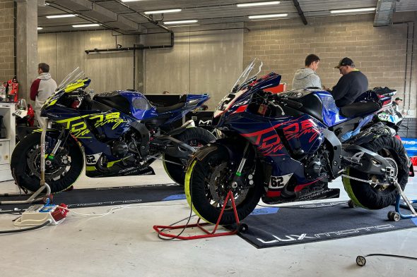 Kevin Kaut und das Team DDB Lux Moto Racing bereiten sich auf die 8 Hours Spa Motos vor